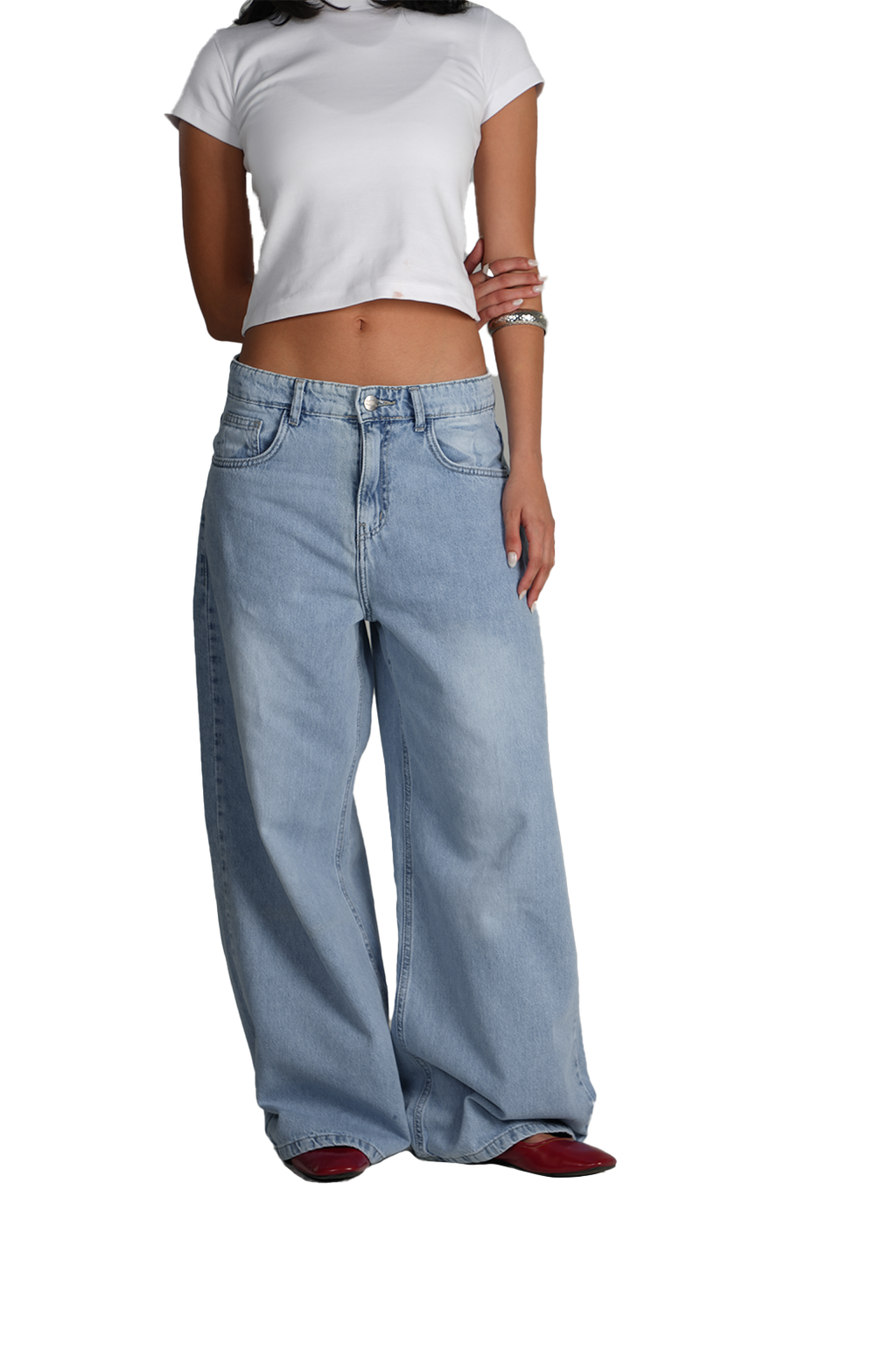NP-27 BAGGY / LIGHT BLUE