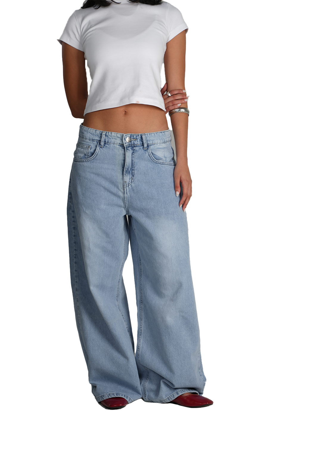 NP-27 BAGGY / LIGHT BLUE