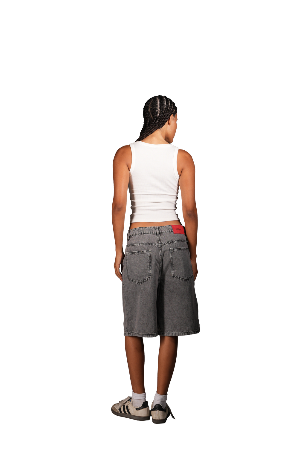 NP-115 JORTS / GREY