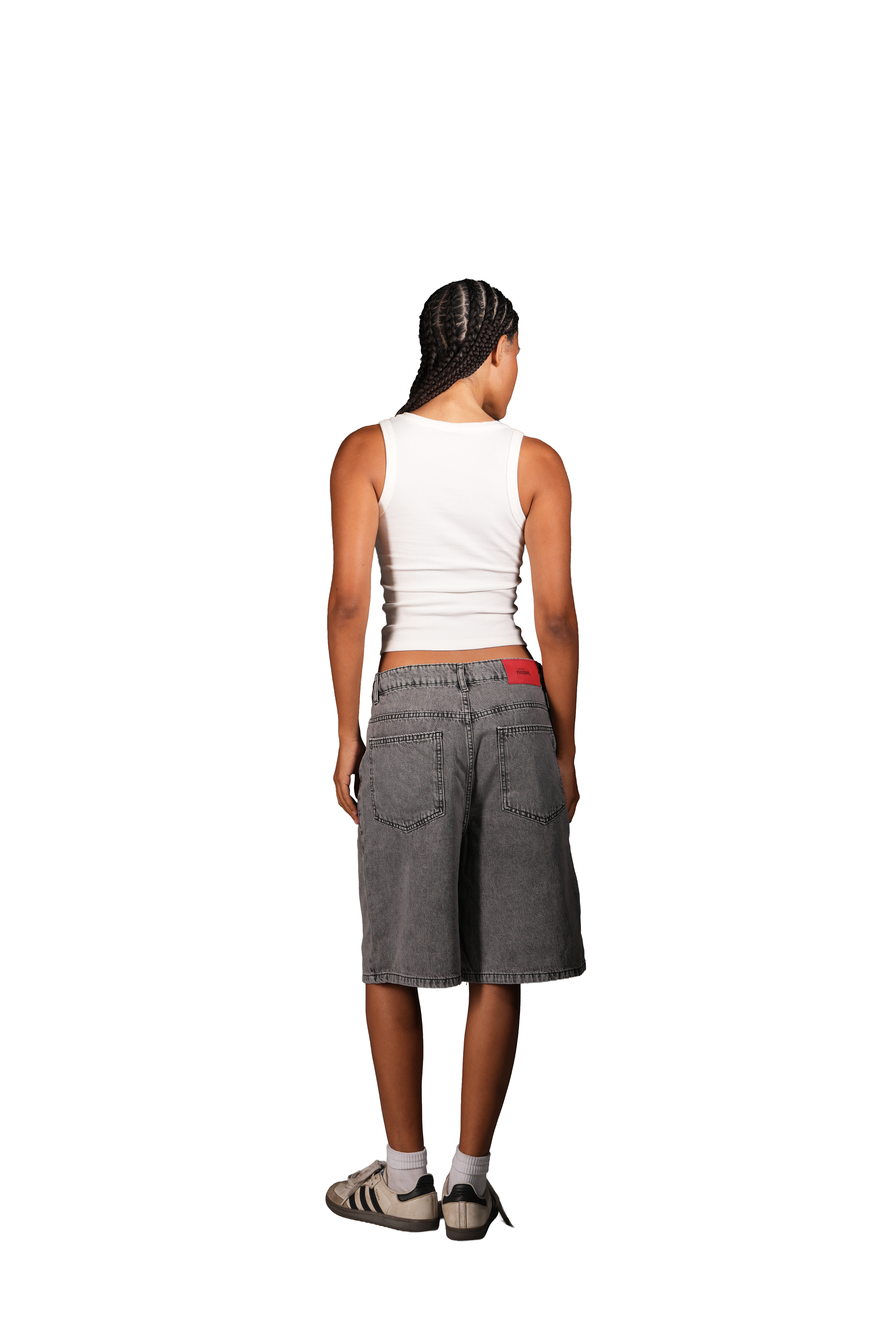 NP-115 JORTS / GREY