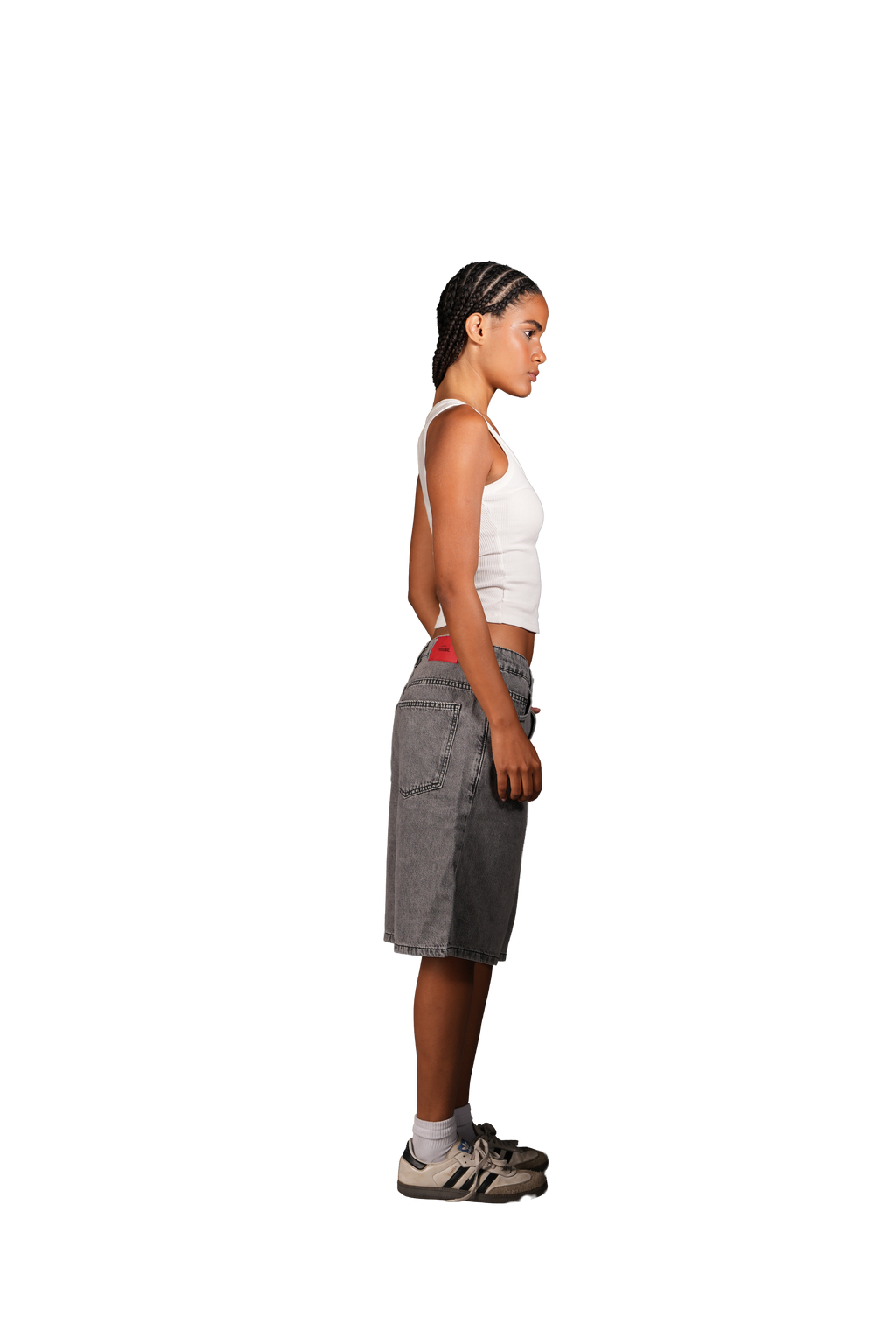 NP-115 JORTS / GREY