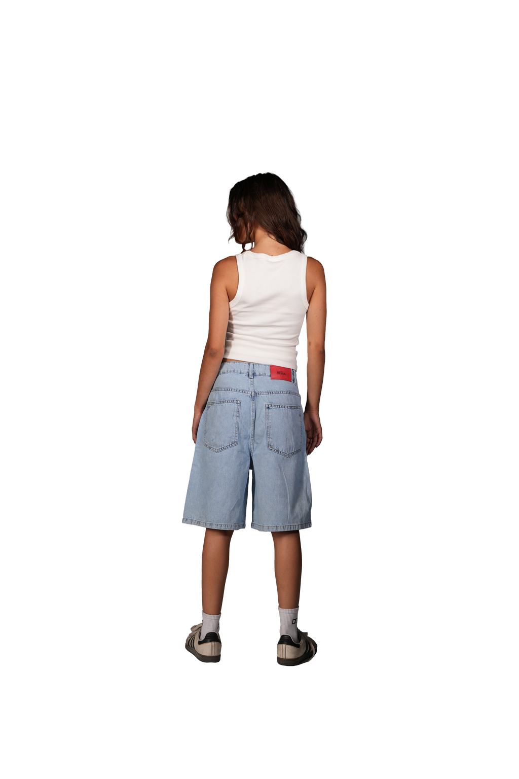 NP-114 JORTS / LIGHT BLUE