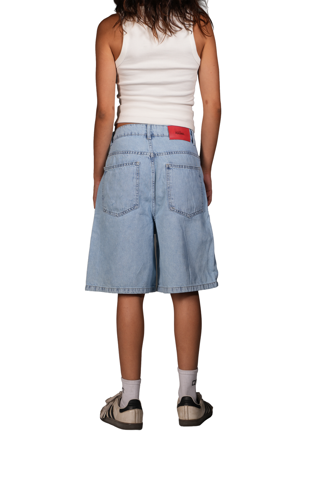 NP-114 JORTS / LIGHT BLUE