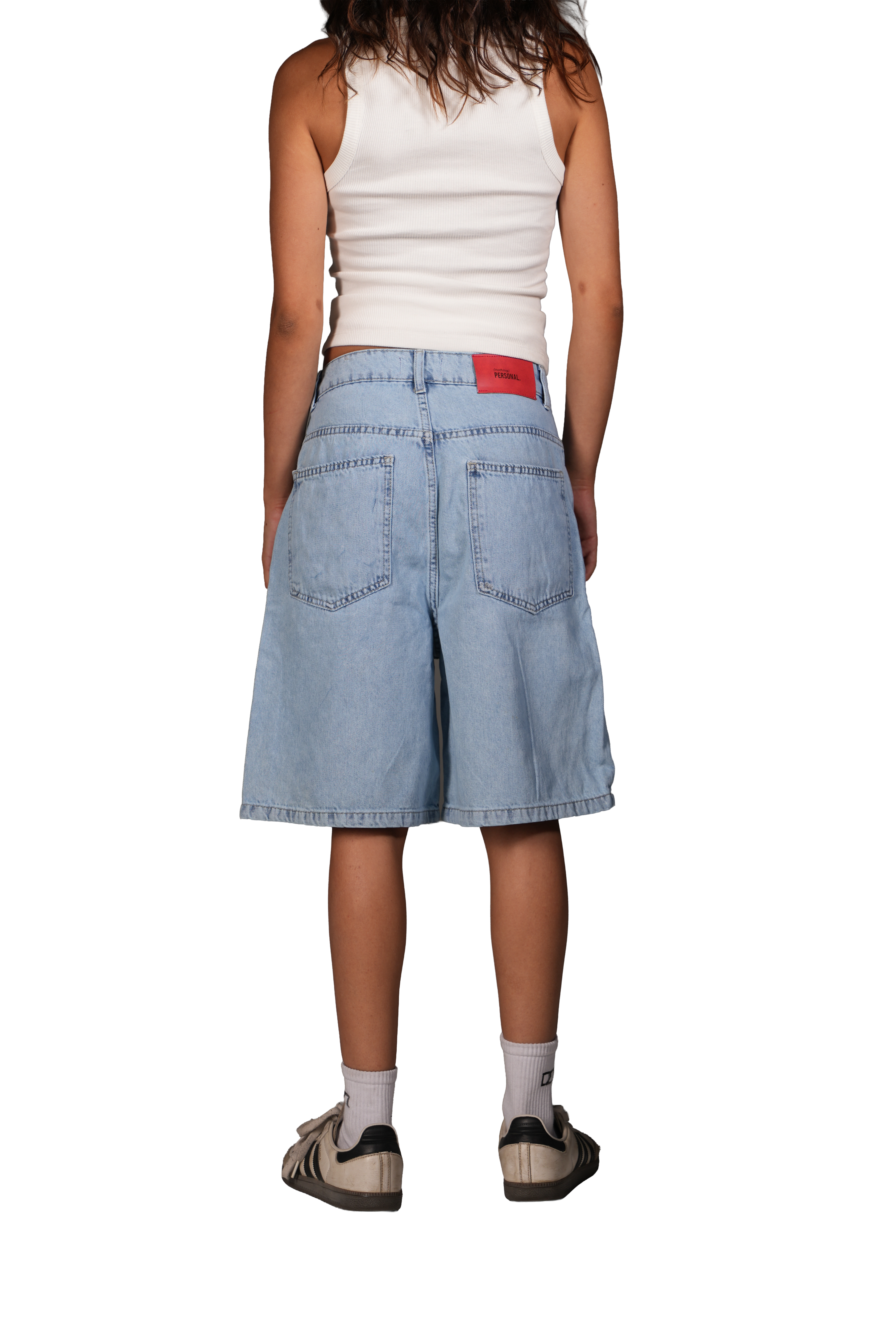 NP-114 JORTS / LIGHT BLUE