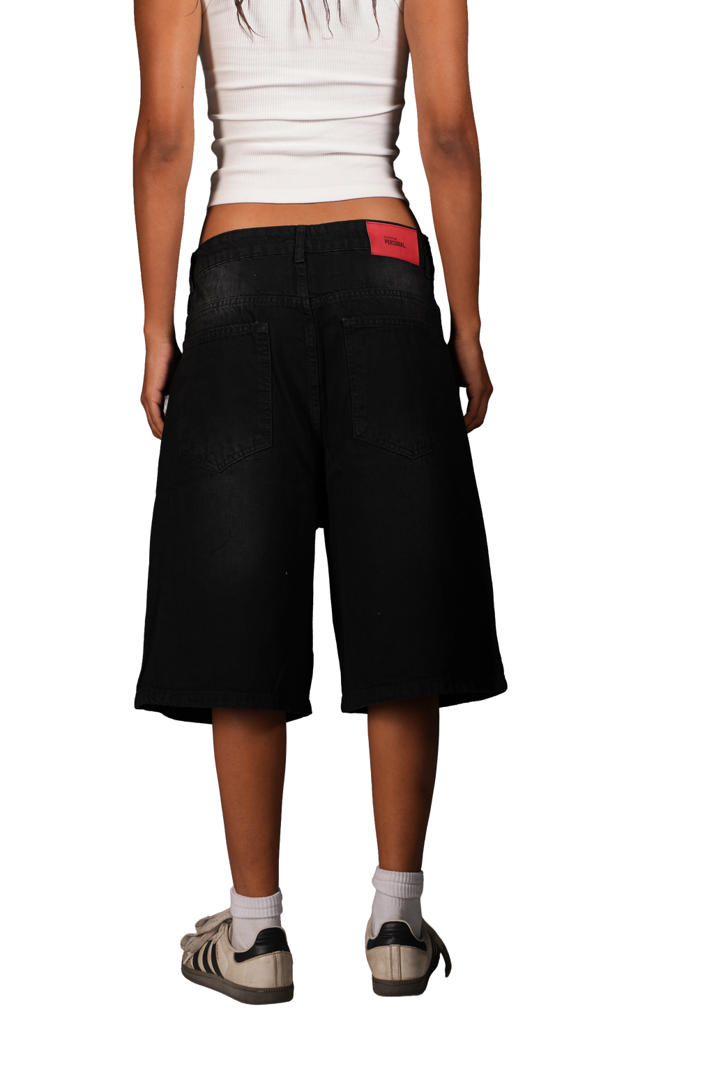 NP-113 JORTS / BLACK