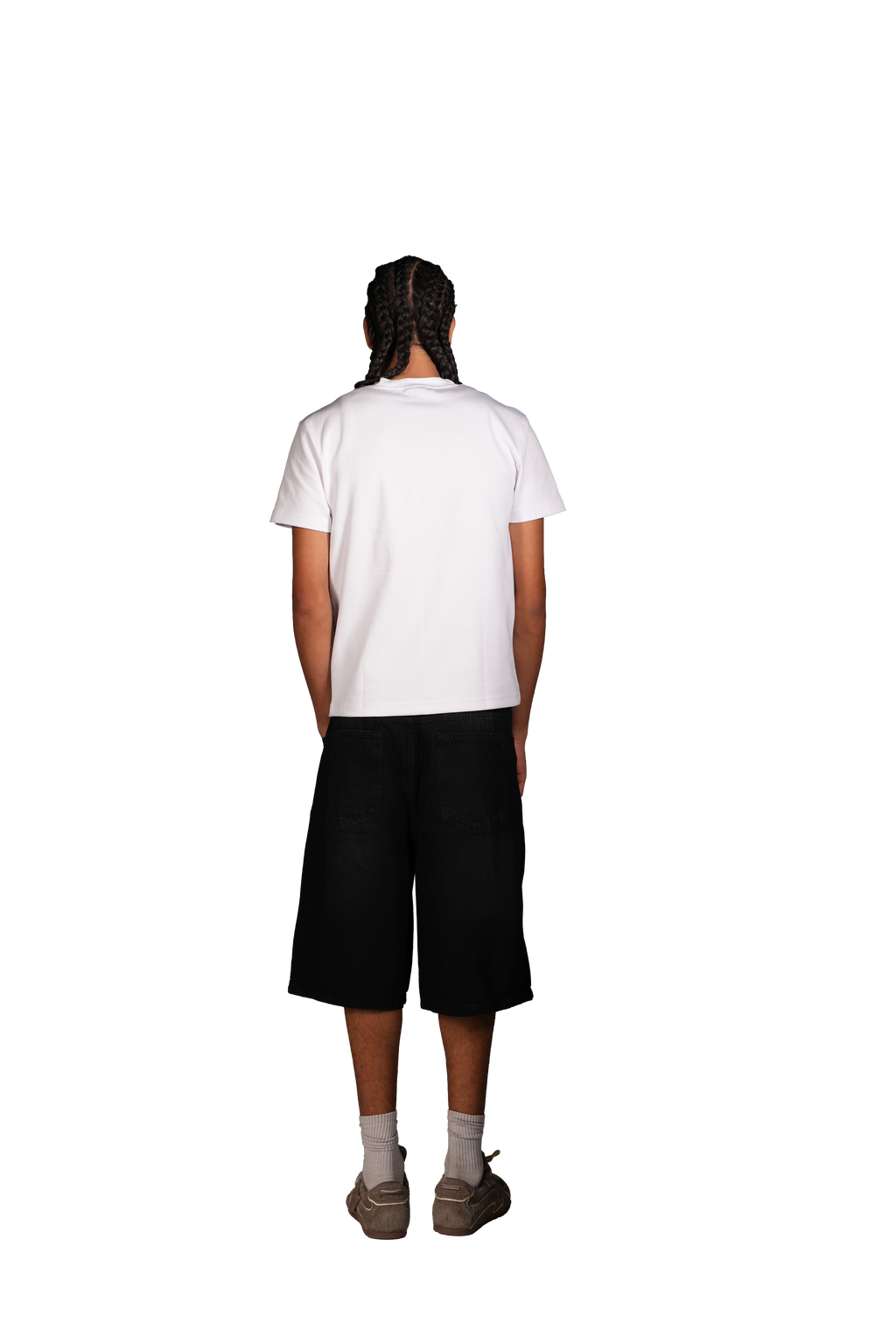 NP-113 JORTS / BLACK