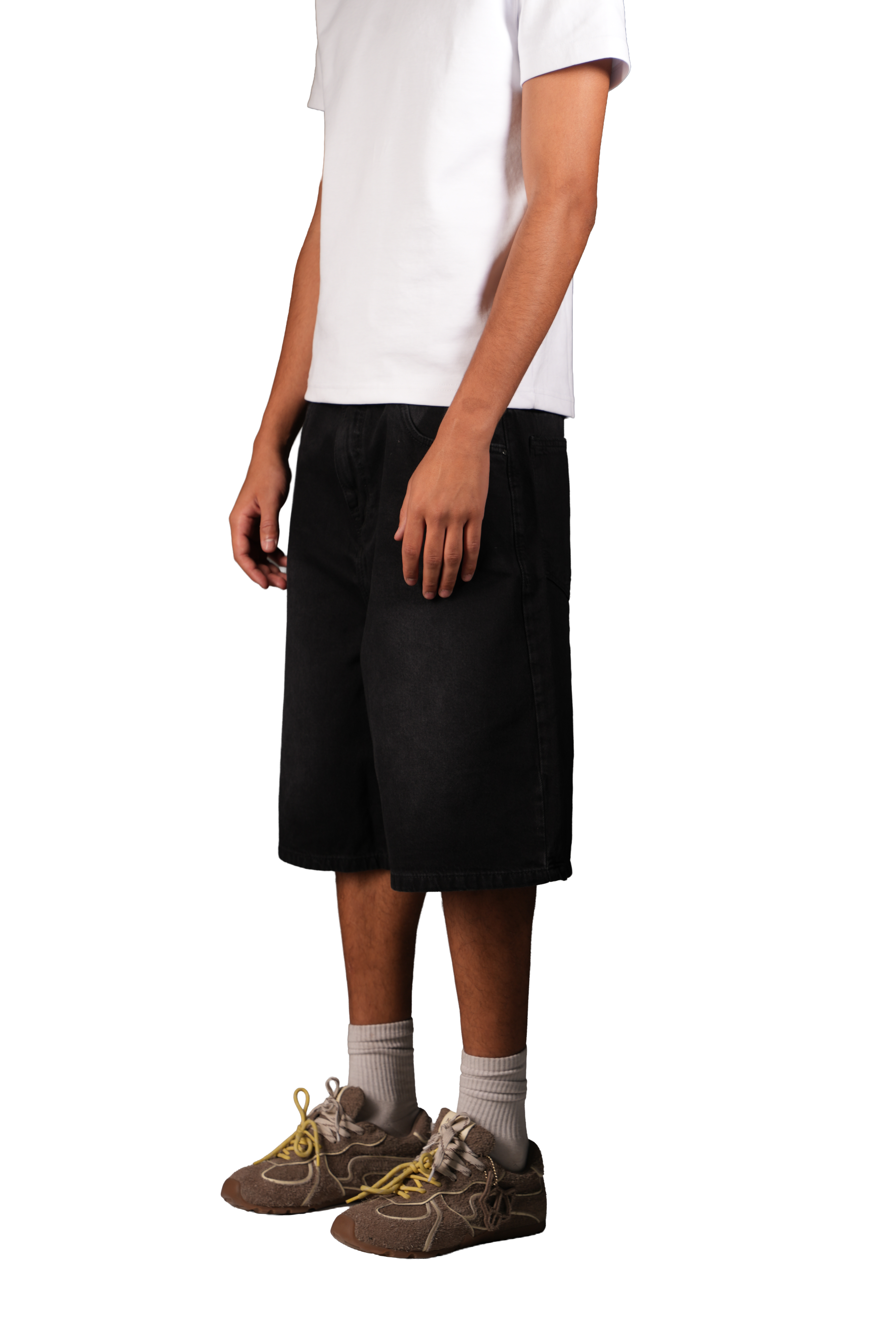 NP-113 JORTS / BLACK