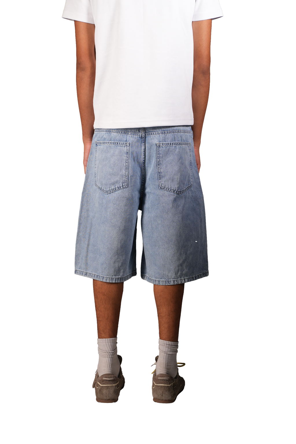 NP-114 JORTS / LIGHT BLUE