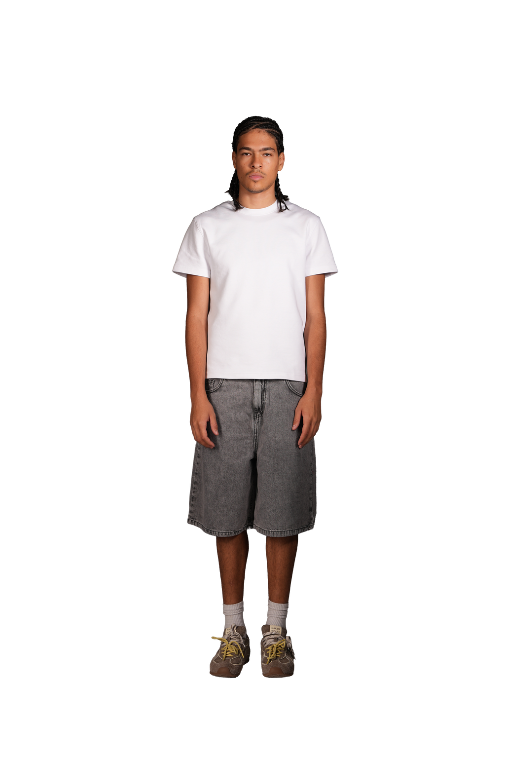NP-115 JORTS / GREY