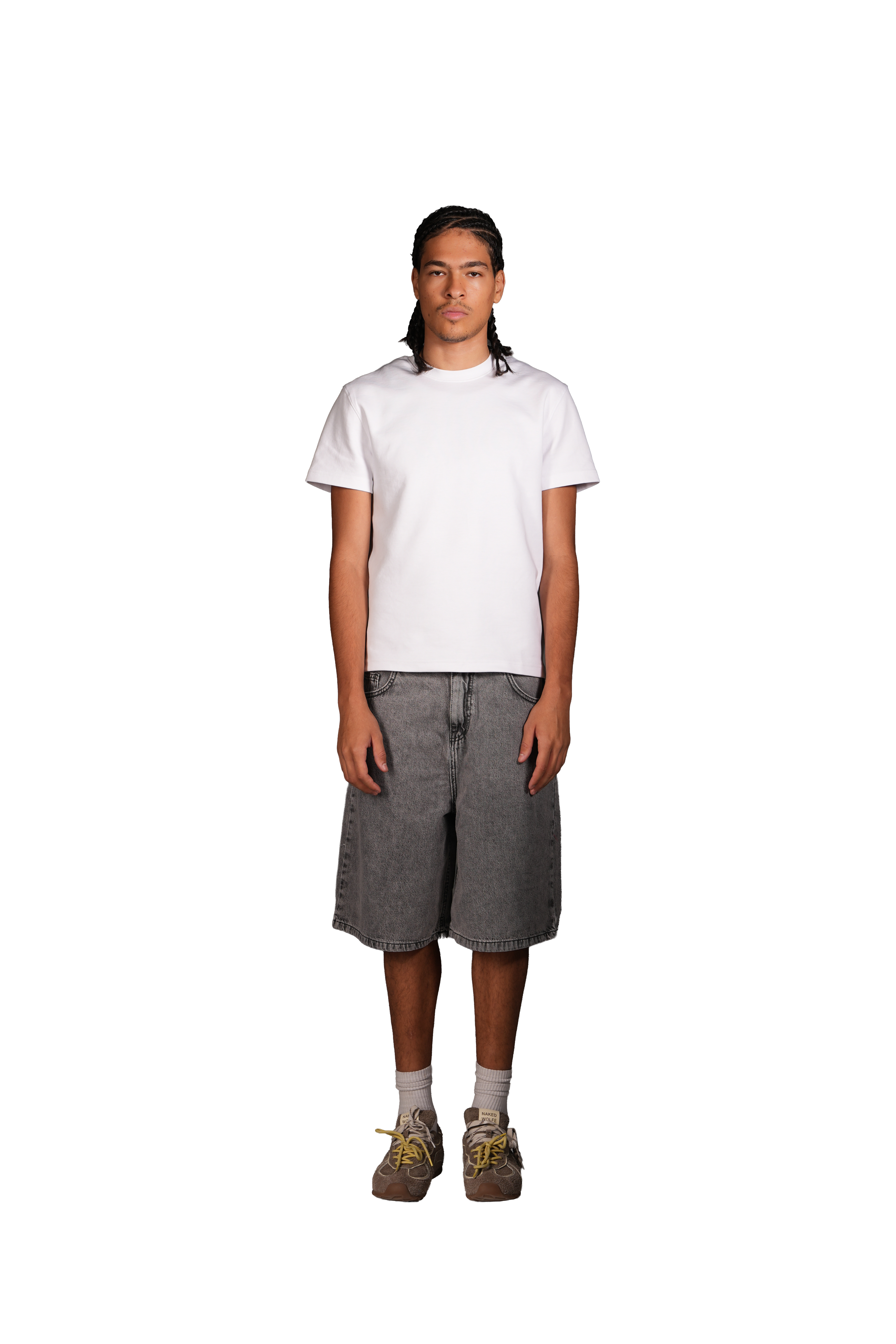 NP-115 JORTS / GREY