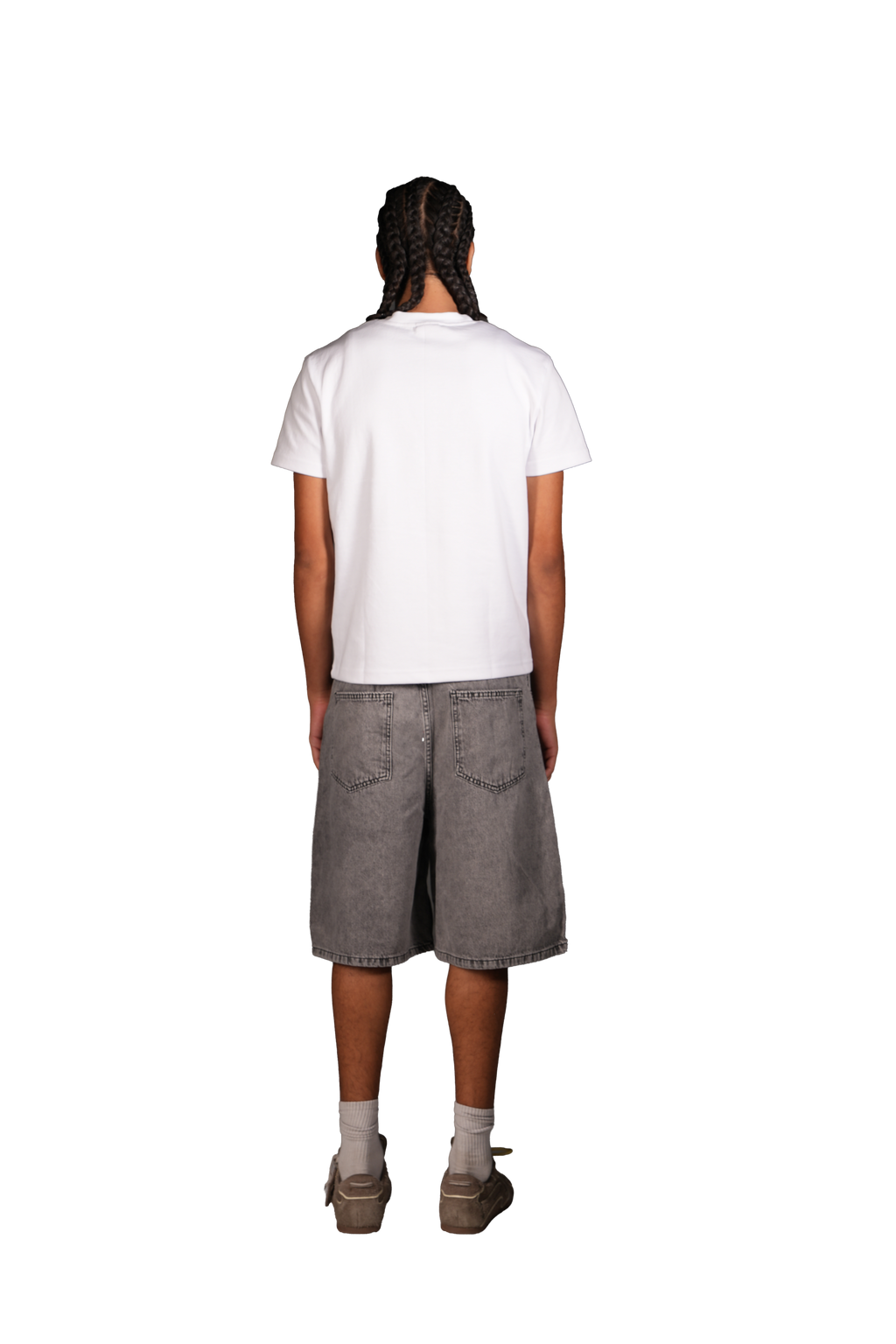 NP-115 JORTS / GREY