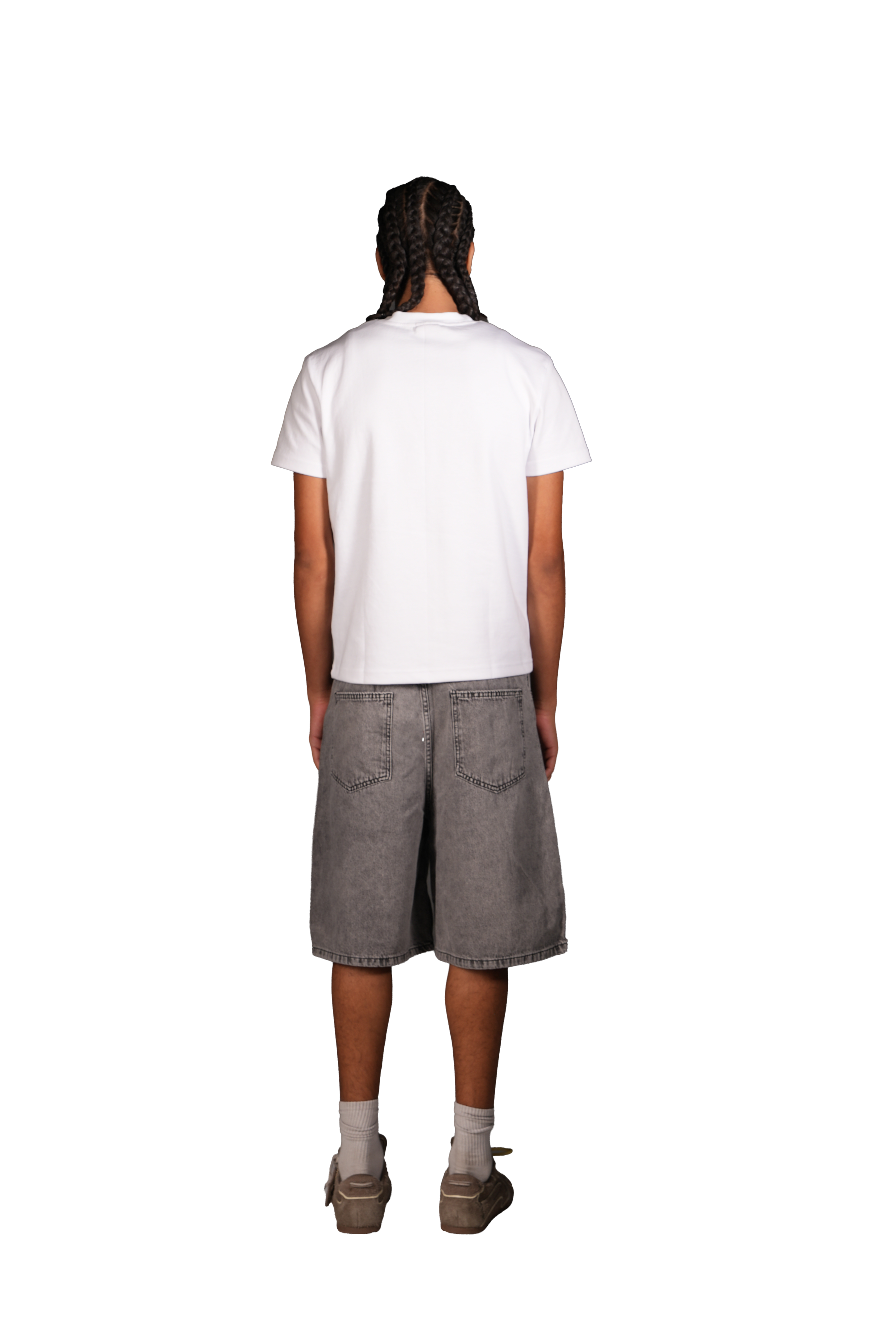 NP-115 JORTS / GREY
