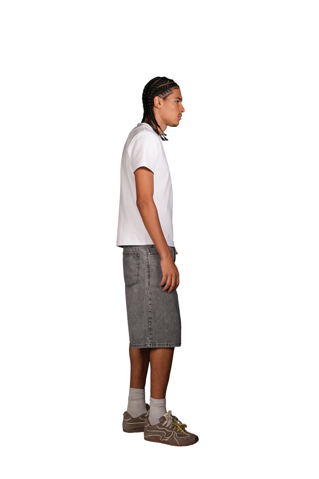 NP-115 JORTS / GREY