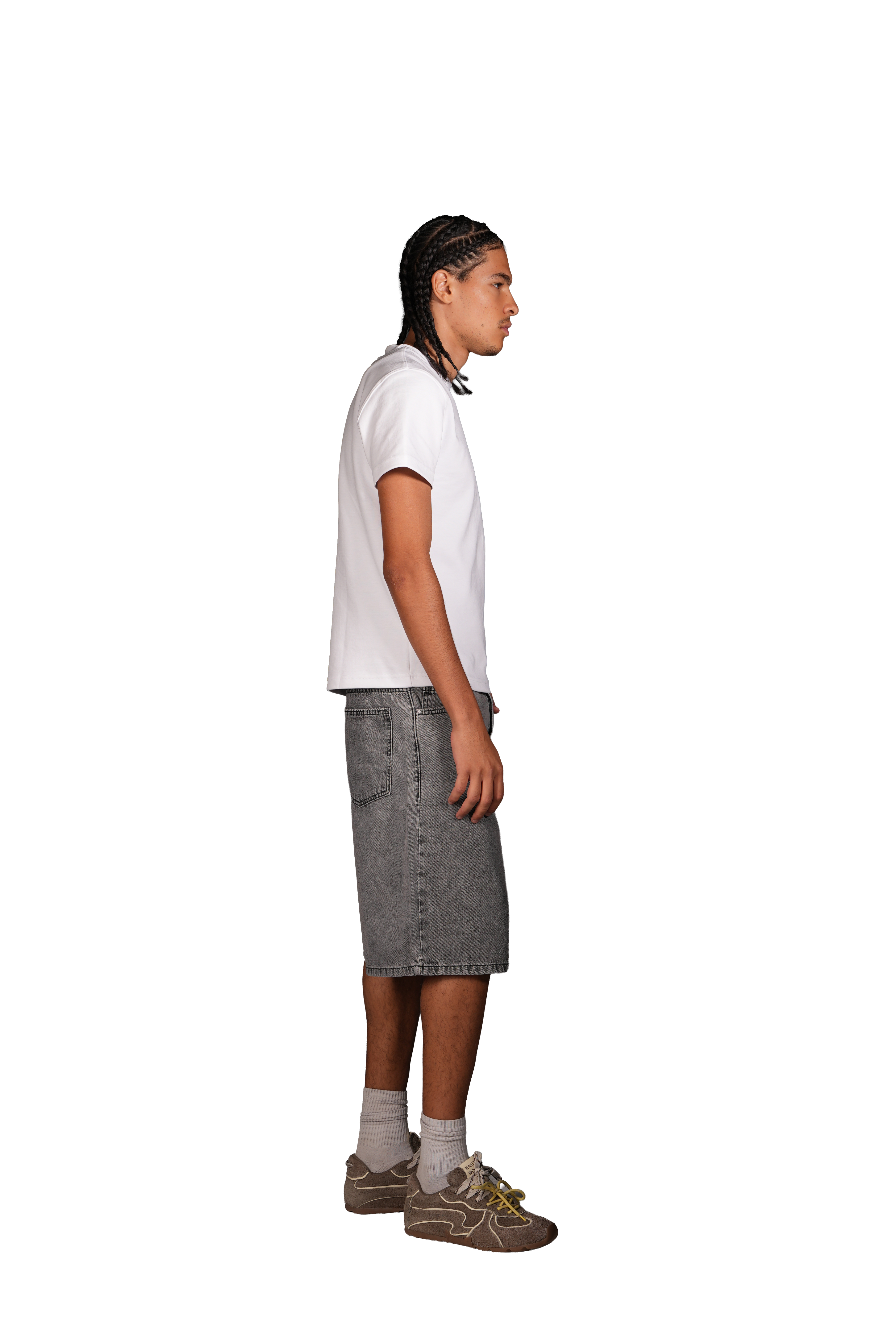 NP-115 JORTS / GREY