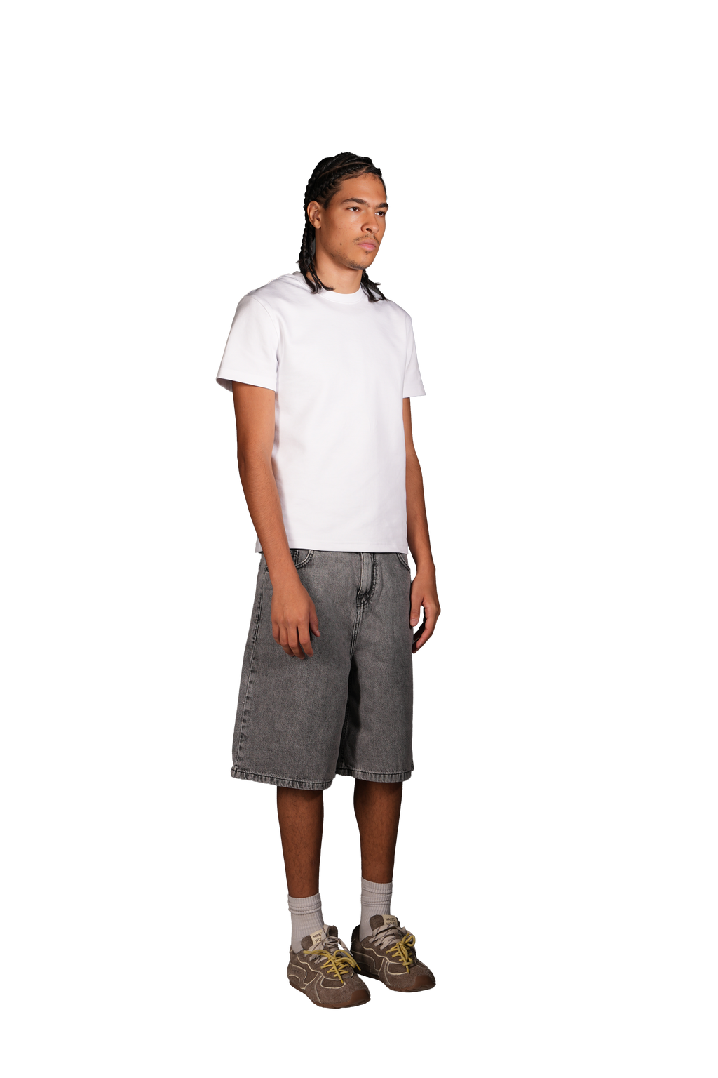 NP-115 JORTS / GREY