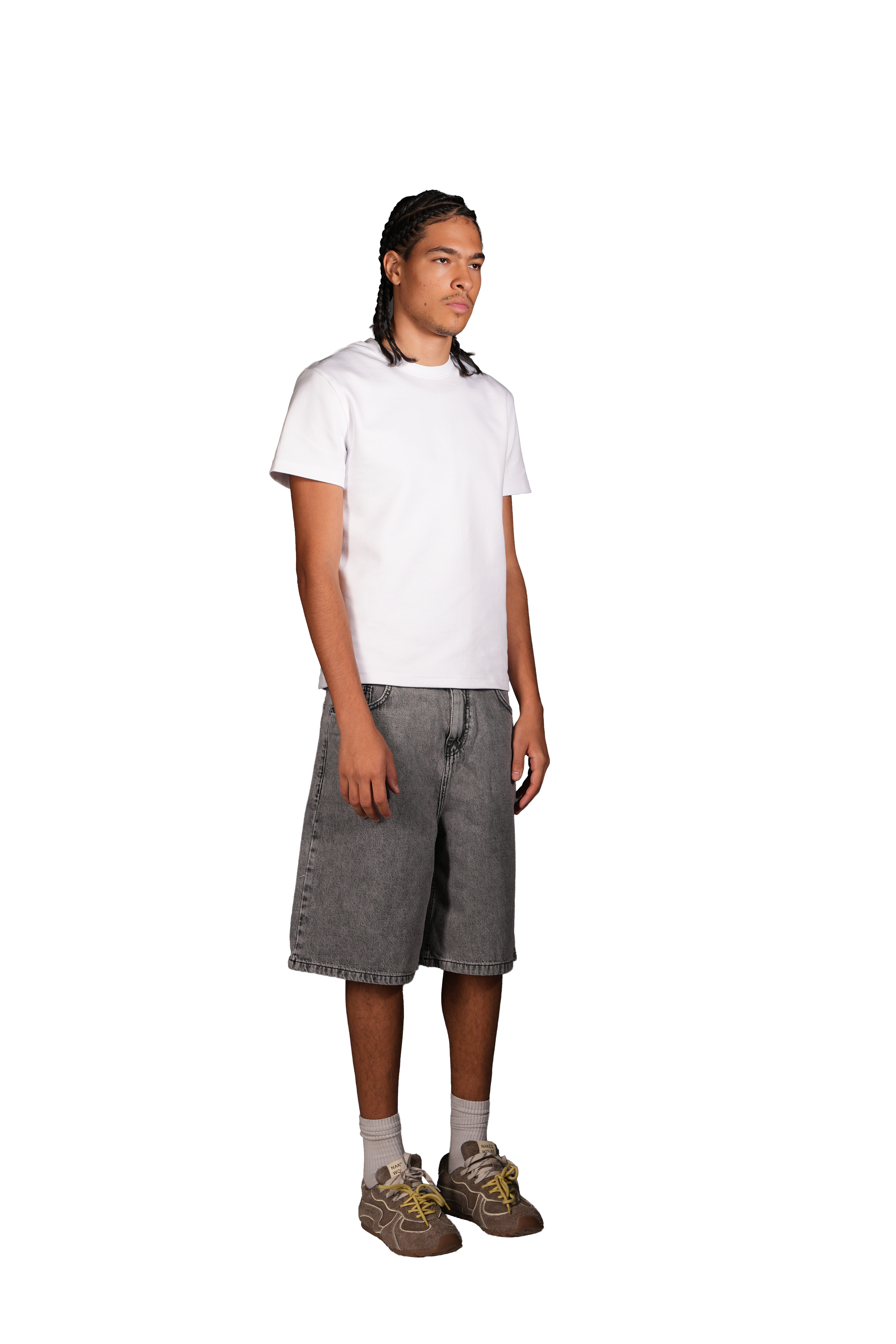 NP-115 JORTS / GREY
