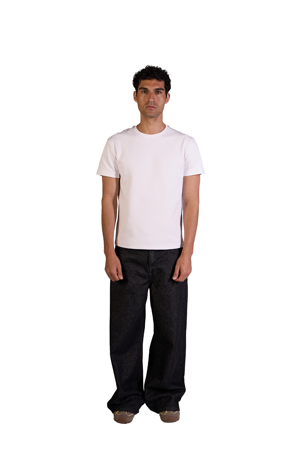 NP-63 BAGGY / RAW BLACK