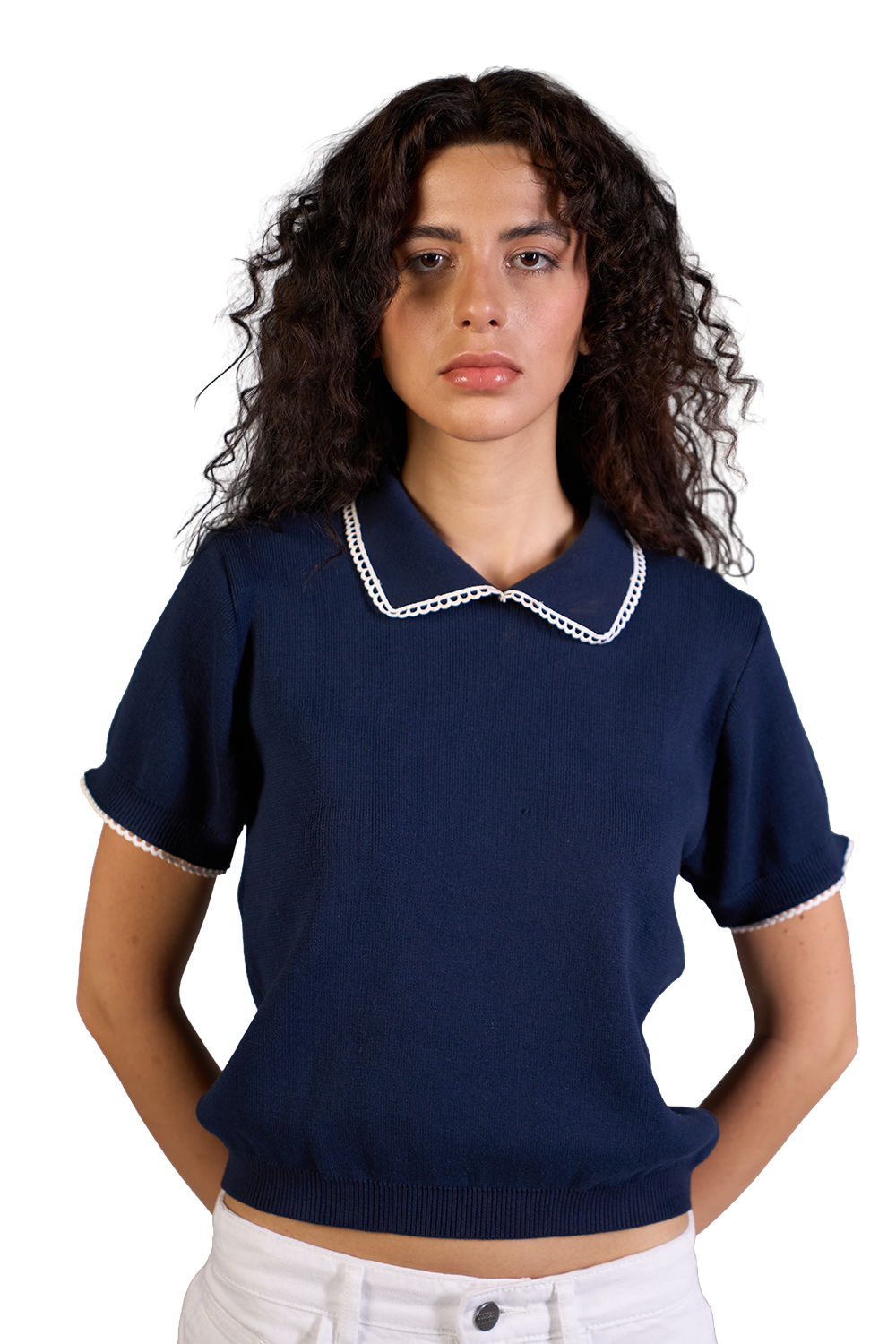 NP-73 KNIT POLO / DISCONNECT